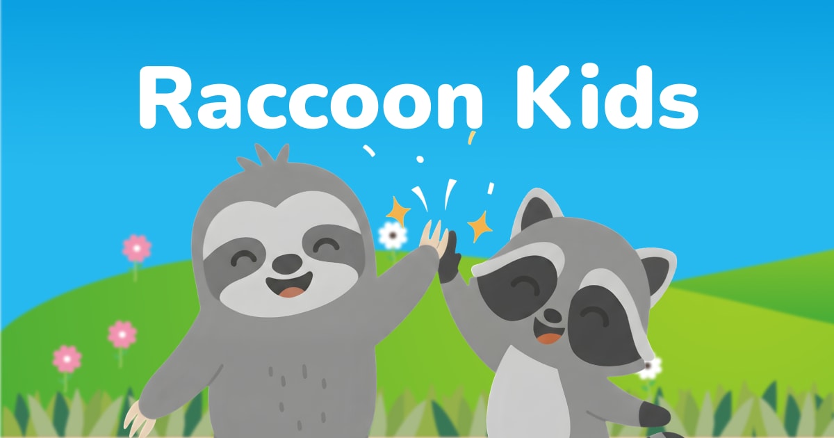 Kid Crew Raccon Raccoon Kids - Make Chores Fun | Gamified Family Task Management